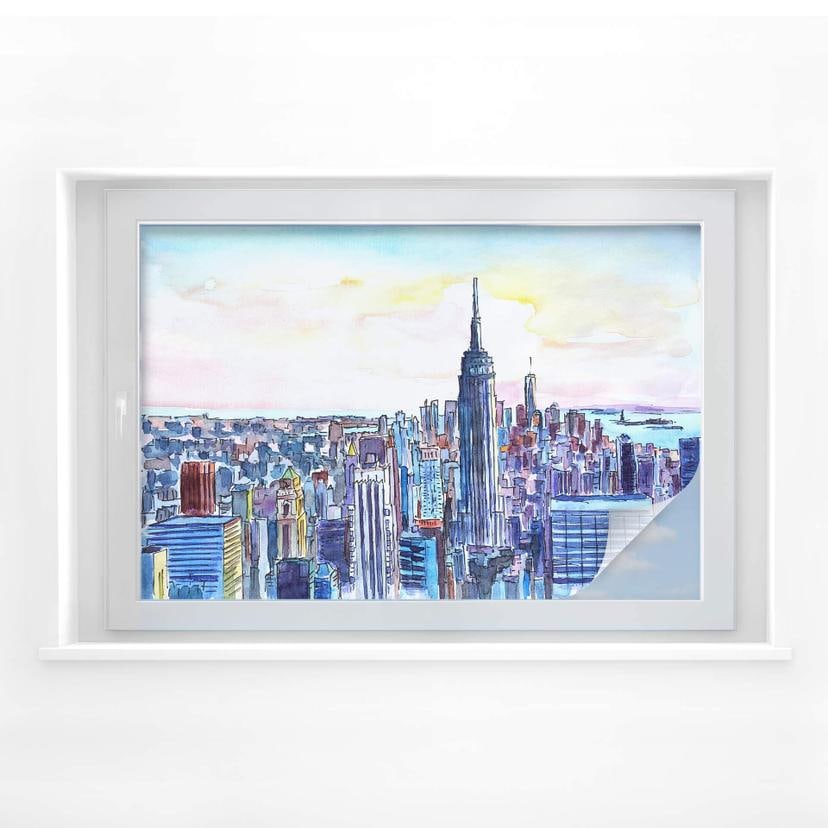 Película de privacidad Bleichner - Manhattan Skyline - A