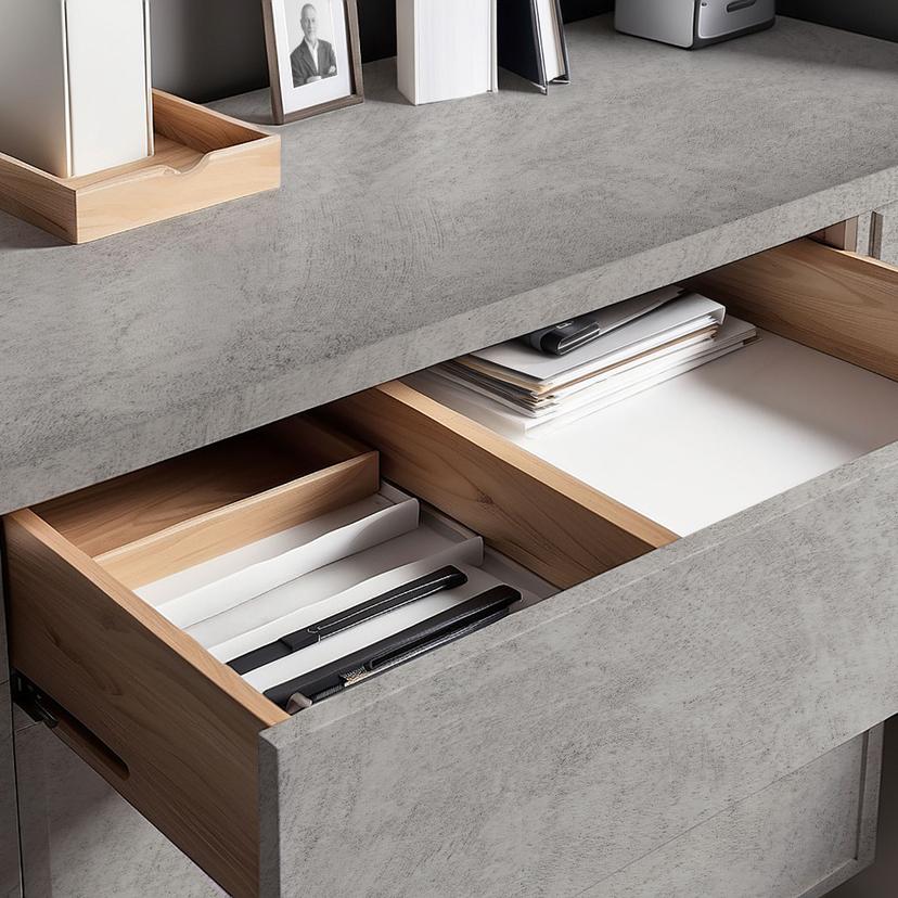 Plakfolie, meubelfolie beton grijs, betonlook