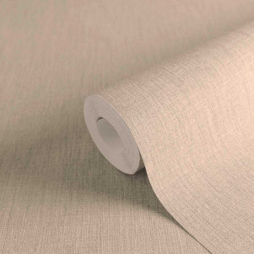 Texturerad non-woven tapet i ljus beige - enkel elegans för moderna rumskoncept