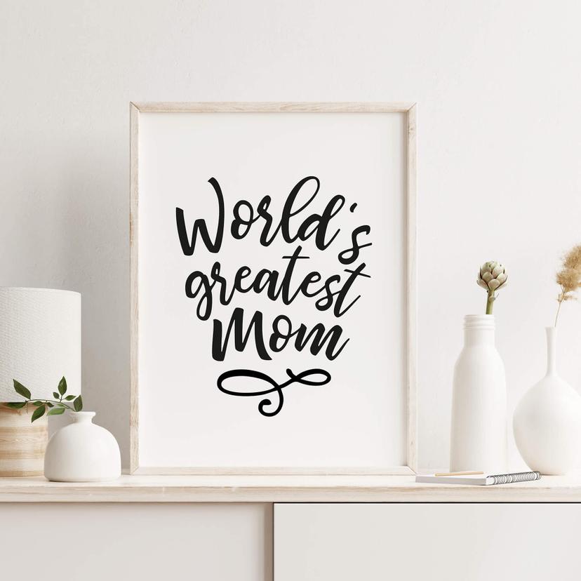 Poster - World's greatest Mom