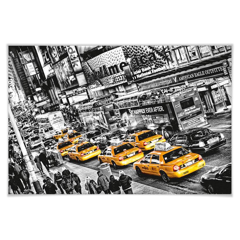 Giant Art® XXL-Poster Taxi - 175x115 cm