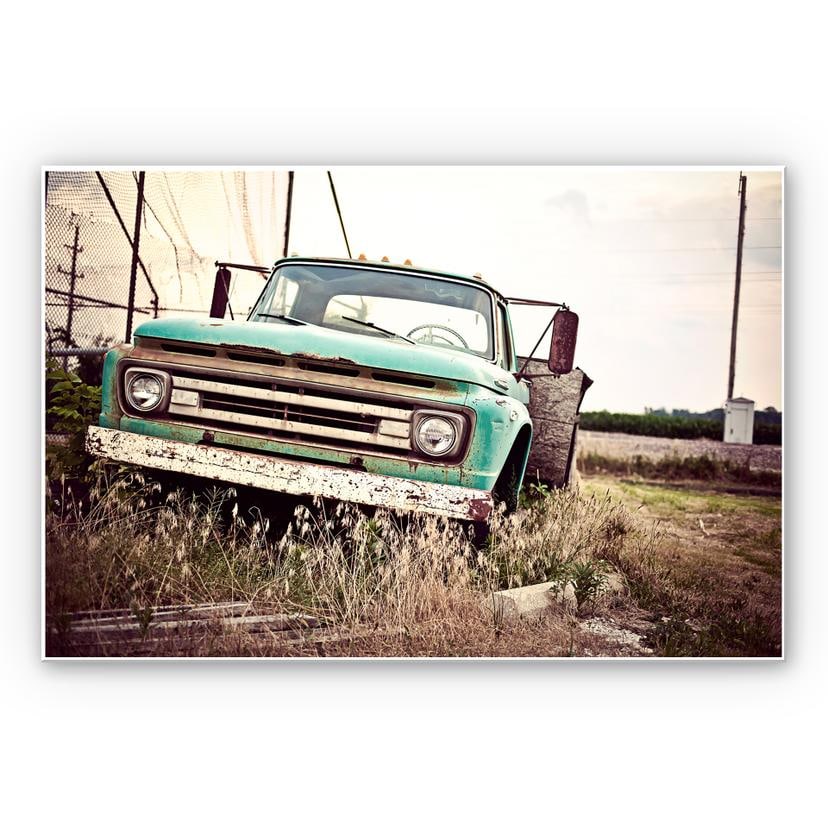 Tableau Forex - American rusted Truck