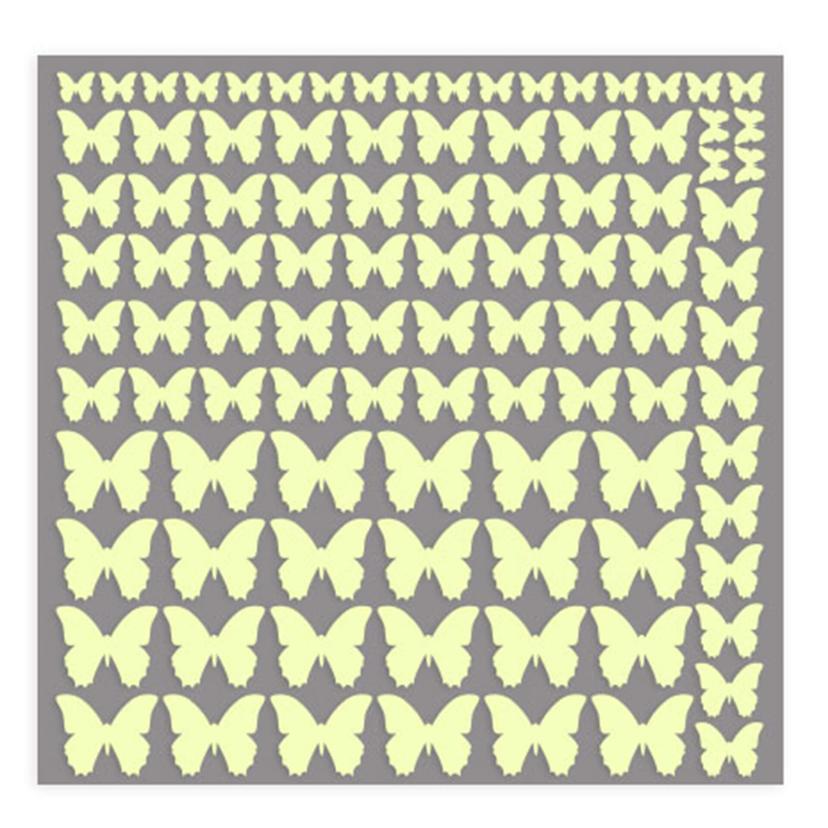 Adesivi murali luminosi - Farfalle