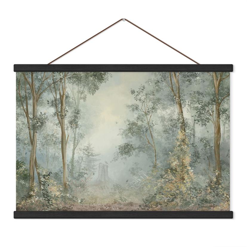 Textielposter Betoverd bos - Ms Tiff