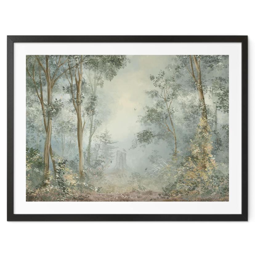 Poster Betoverd bos - Ms Tiff