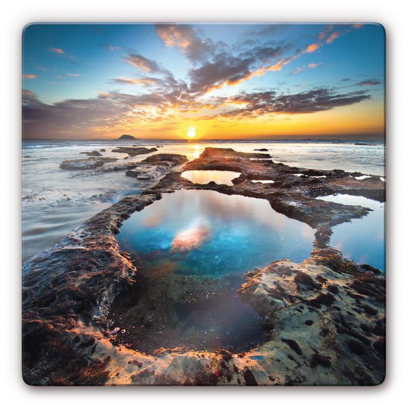 Glasbillede - Maori Bay