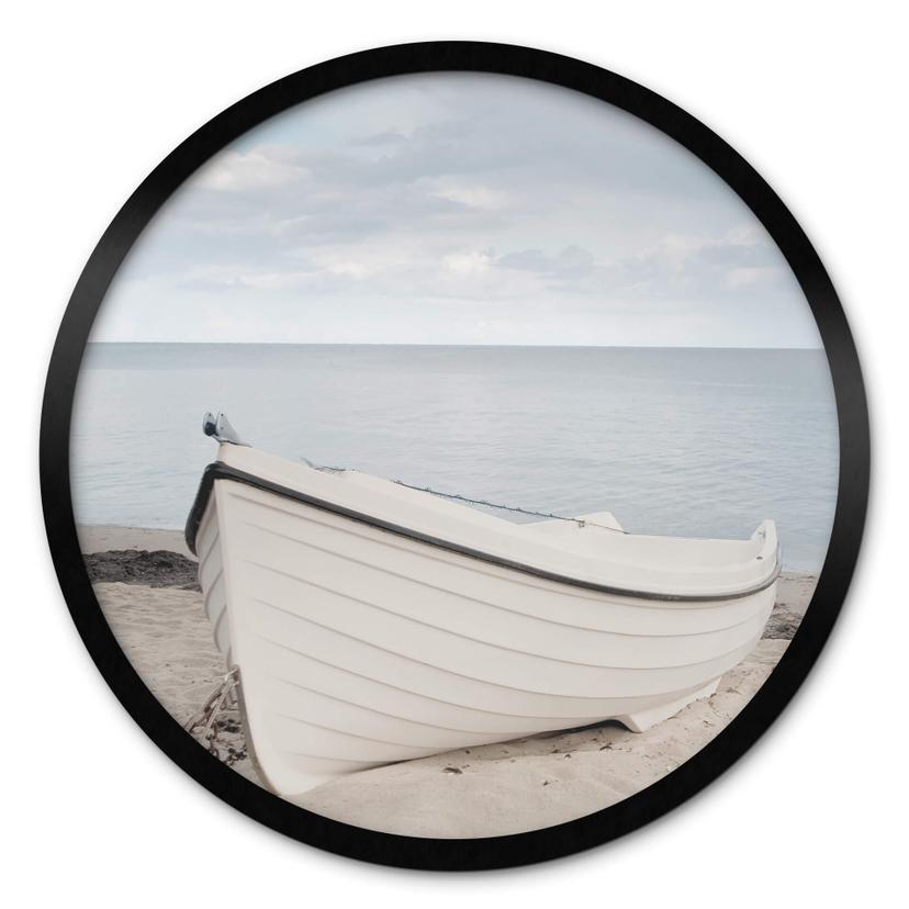Poster Strandglück an der Ostsee - Rund