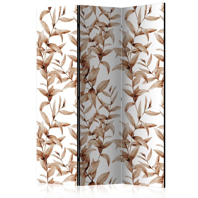 Rumdeler - Planter i sepia, 3-delt
