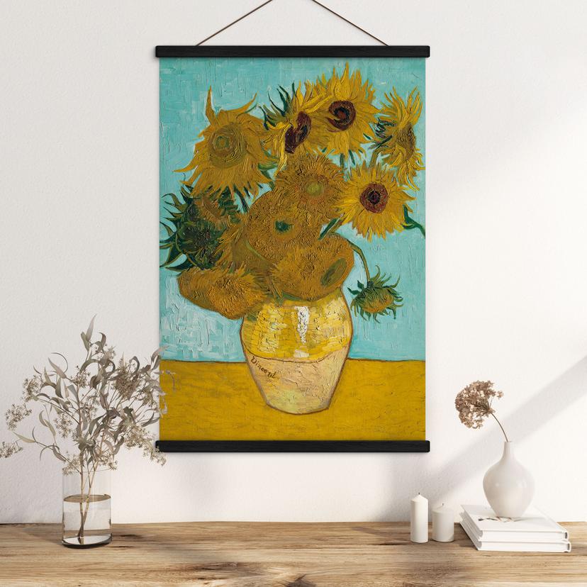 Stampe su tessuto Girasoli - Van Gogh