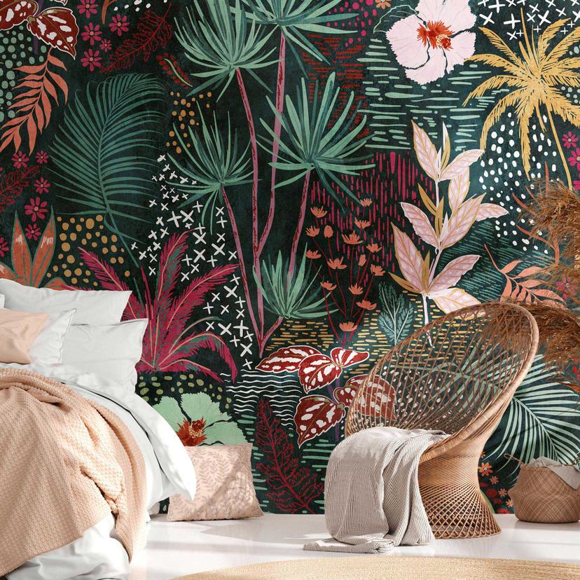 Livingwalls storbyhistorier THE WALL jungletapet