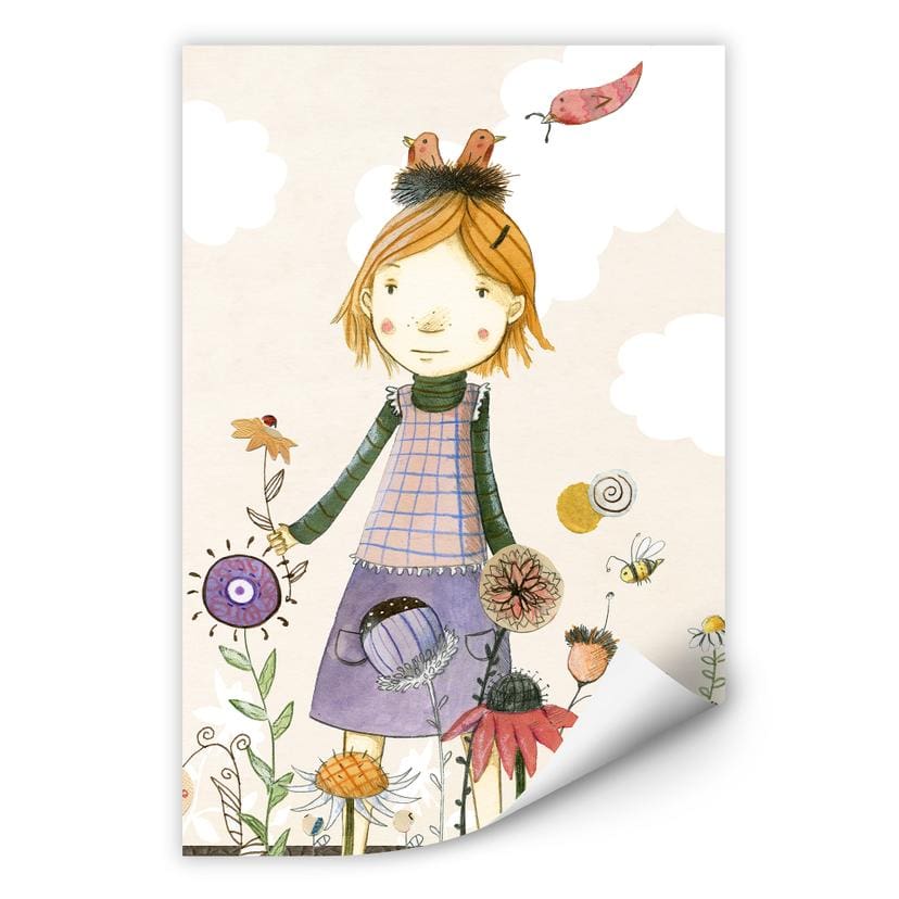 Wallprint Loske - Vogelnest
