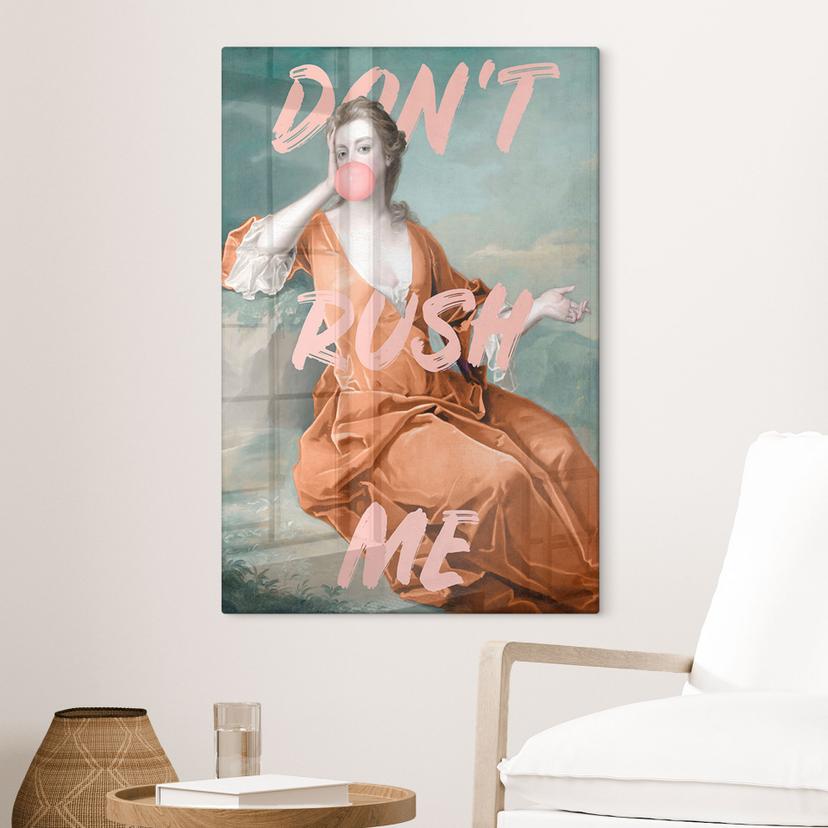 Stampa su vetro Duchessa Sarah Churchill: Don't rush me - Grace Digital Art