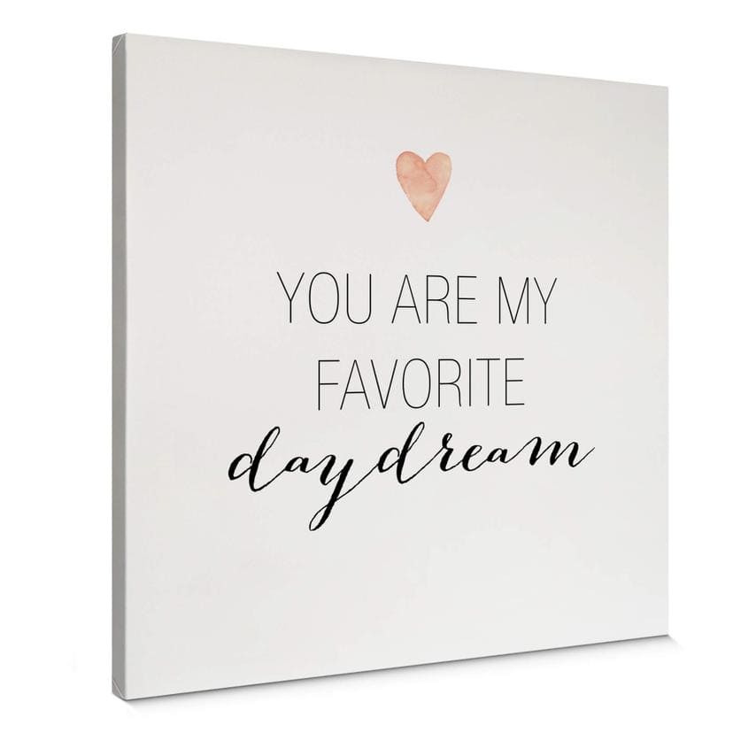Lienzo Confetti & Cream - You are my favourite daydream