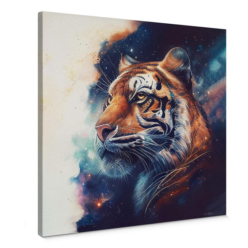 Canvas Heine - Starry Tiger