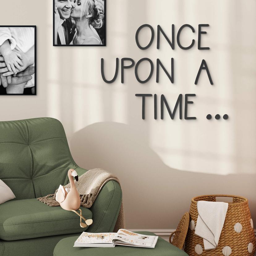 MDF-dekoration Once upon a Time