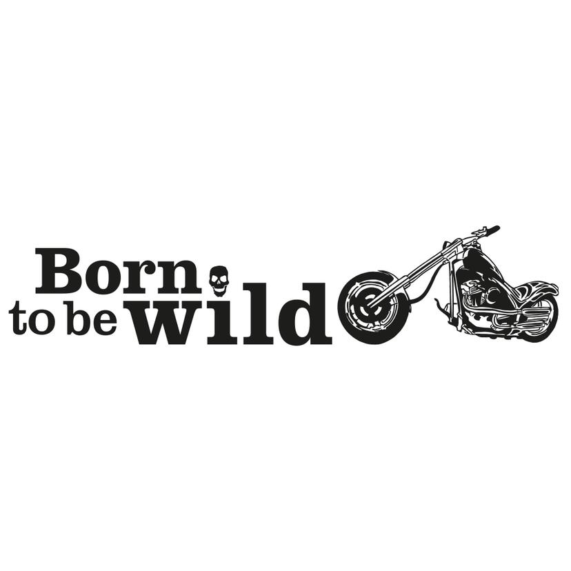 Sticker mural - Born to be wild