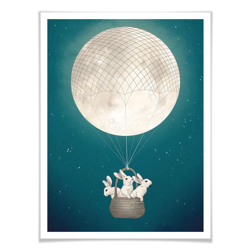 Poster Graves - Moonbunnies