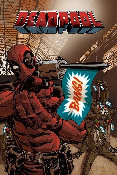 Poster, film poster Deadpool - Bang 61x91,5 cm