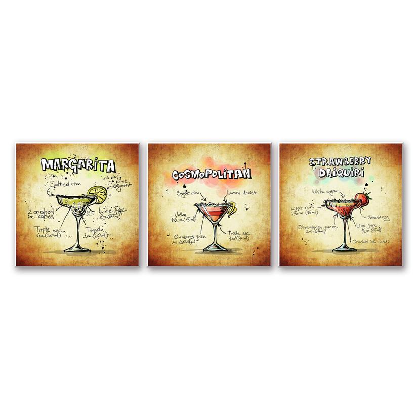 Tableau Forex - Cocktails Set 01 (3 parties)