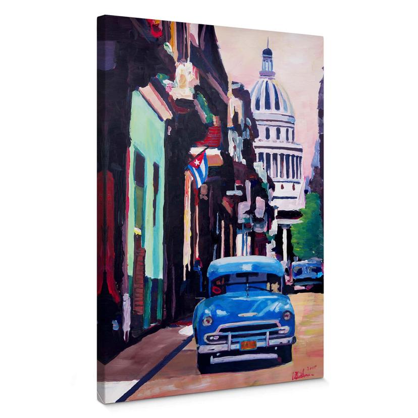 Tableau sur toile Bleichner - Havanna-Feeling