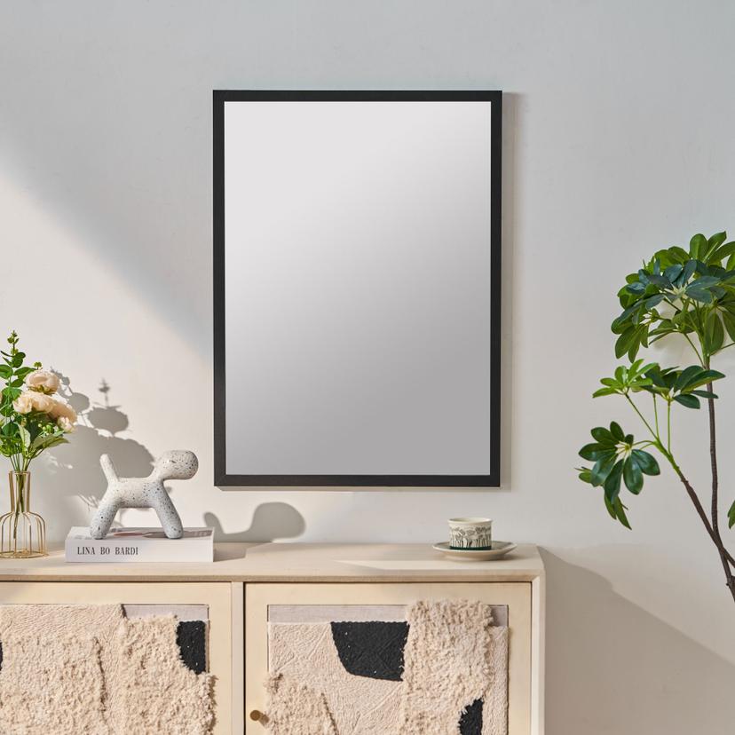 Wandspiegel schwarz - Saint-Tropez - 50x70 cm