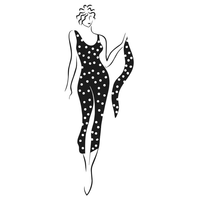 Adesivo murale - Naomi