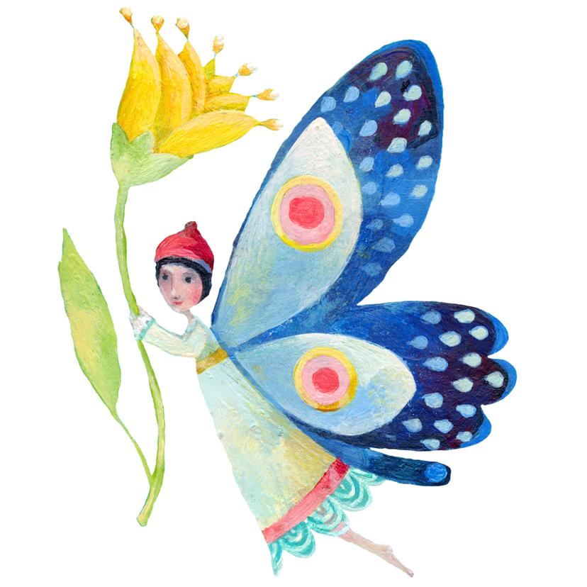 Wandtattoo Blanz - Schmetterling