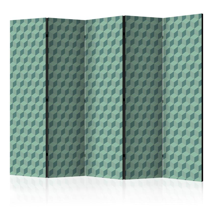 Schermo divisorio - Cubi monocromatici, 3 pezzi