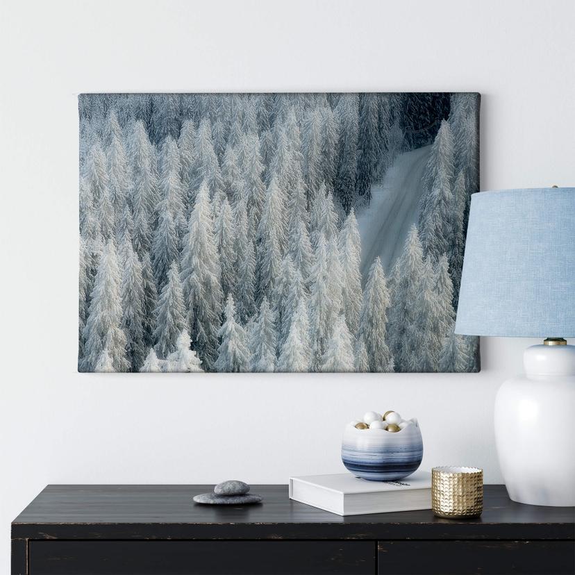 Stampa su tela Kalliolahti - Inverno