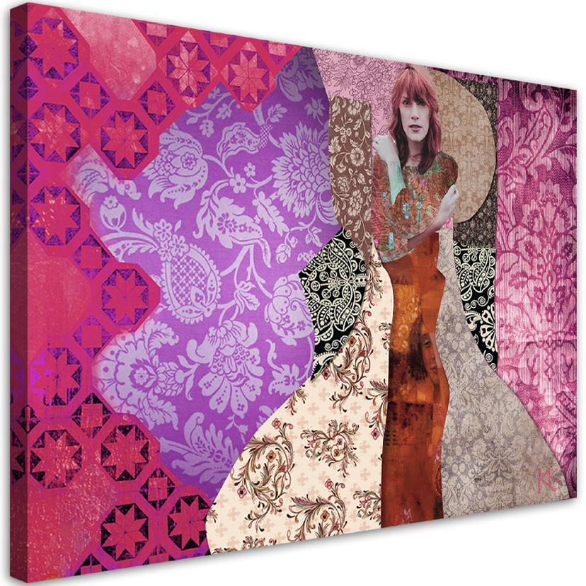 Canvasbillede, Gustav Klimt kvinde