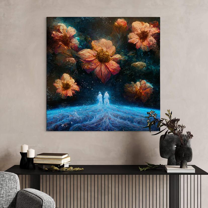 Tableau sur toile Heine - Origine de la vie - Astro Cruise