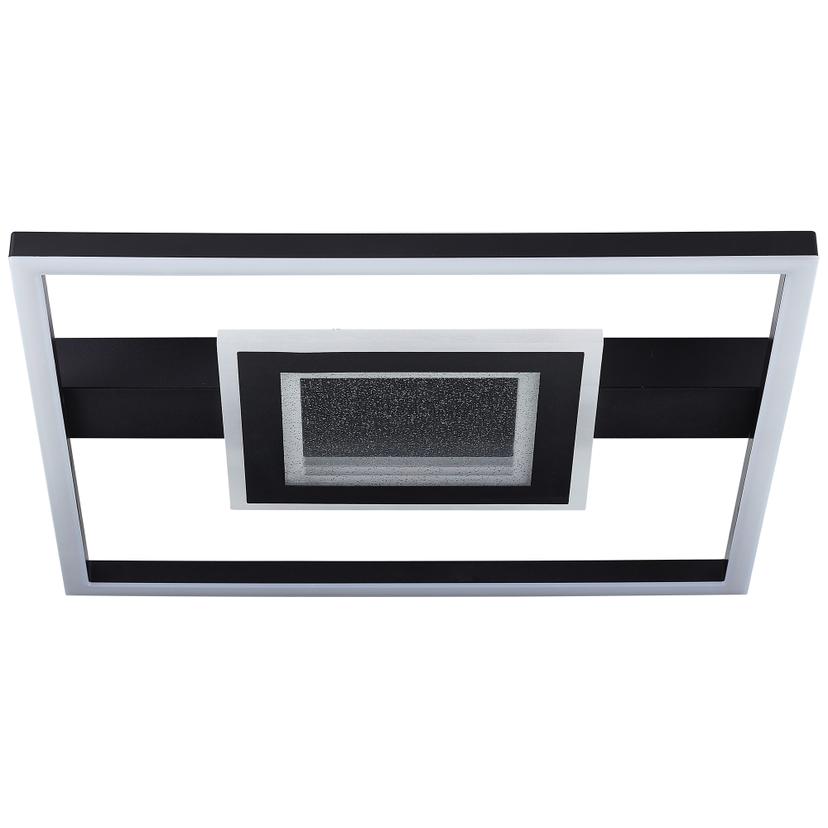 Deckenleuchte Marlies, schwarz, 5 x 37,5 cm, Metall Glitzereffekt