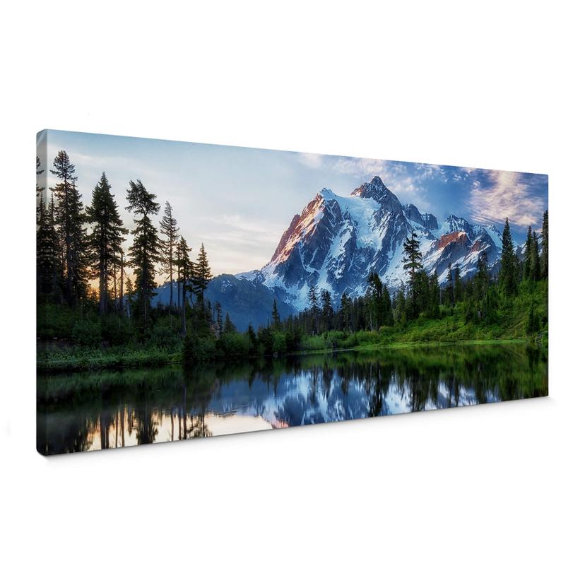 Canvasbillede - Papp - Mountain Wilderness