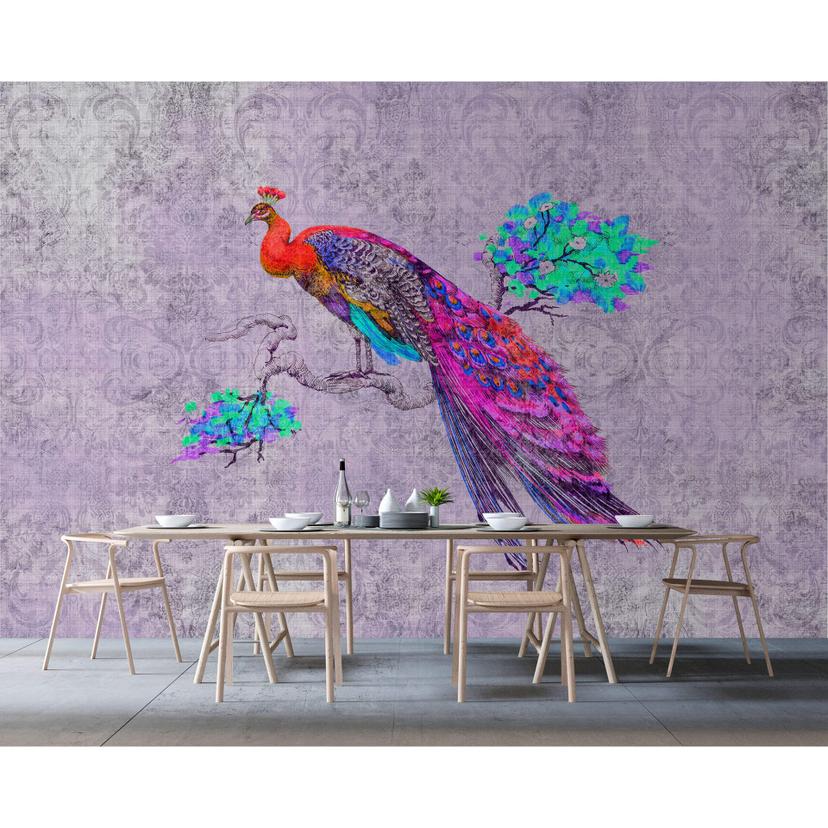 Livingwalls Fototapet Walls by Patel 2 peacock 3