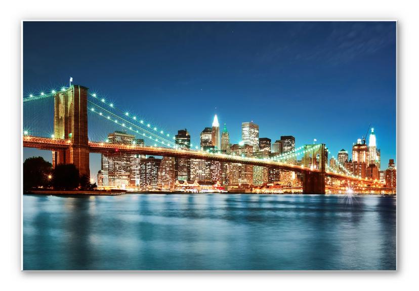 Wanddecoratie Lights in New York City 02
