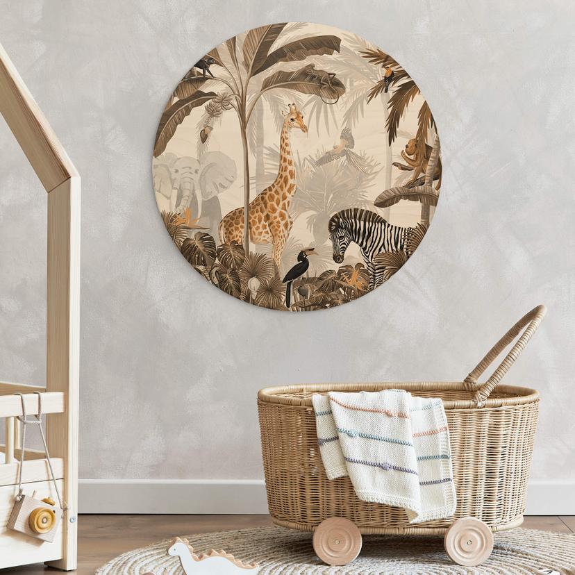 Stampa su legno Kikki Belle - Jungle Jive