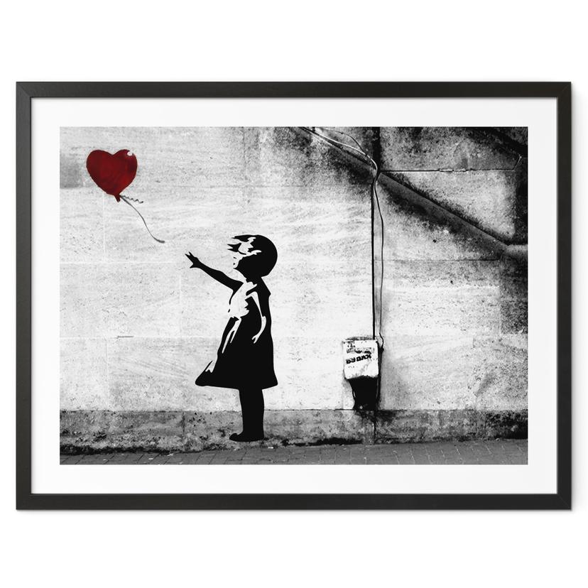 Plakat - Banksy - Girl with balloon