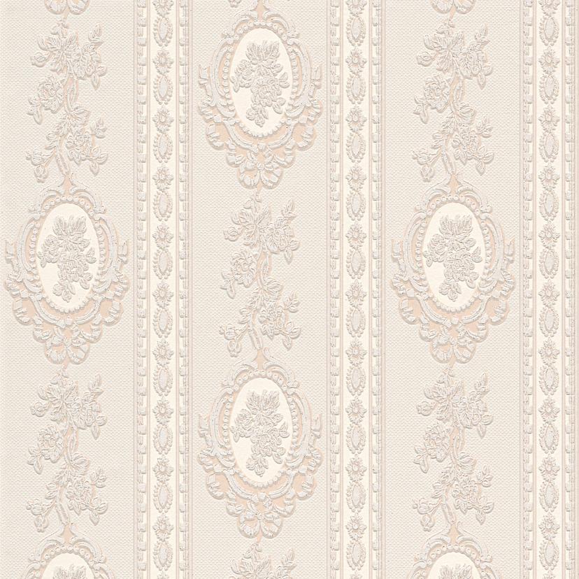 A.S. Création behang Belle Epoque beige, creme, metallic