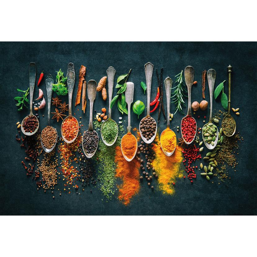 Fotomurale Varietà colorata di spezie