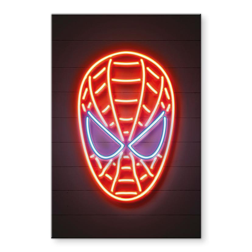 Akrylbillede af Spiderman i glas - Mielu