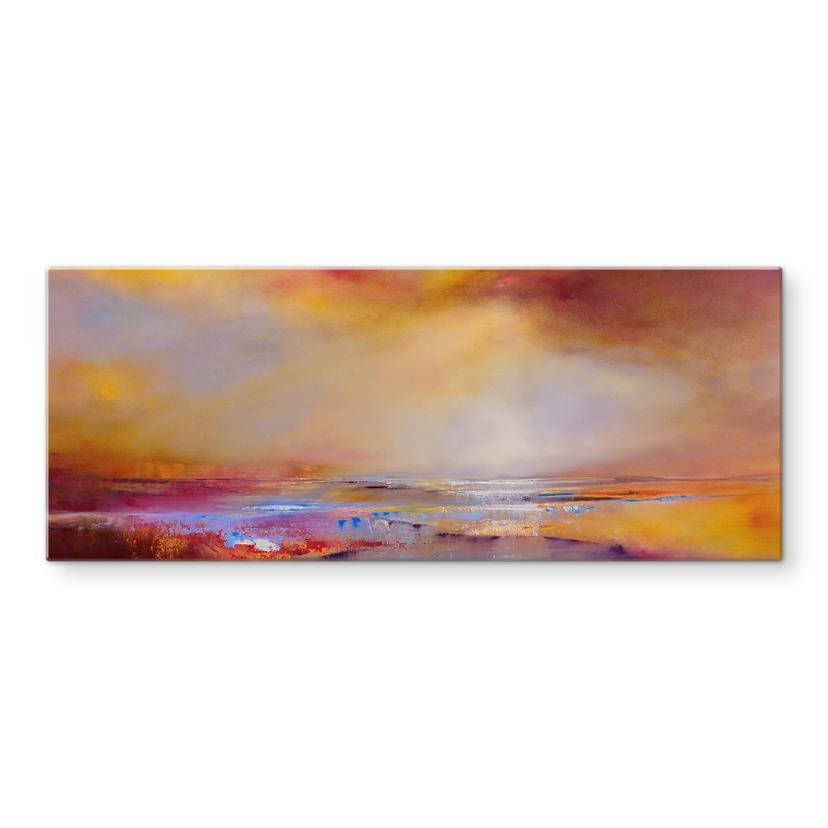 Tableau sur verre Schmucker - Soleil - Panorama