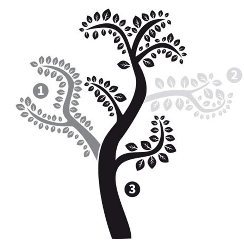 Adesivo murale - Albero 3