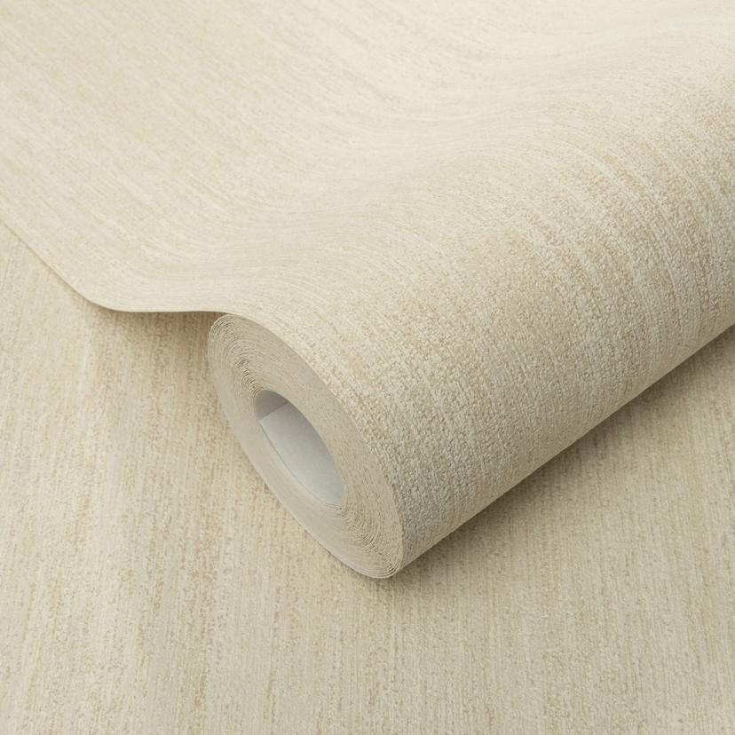 Vliesbehang, effen behang Cameo beige