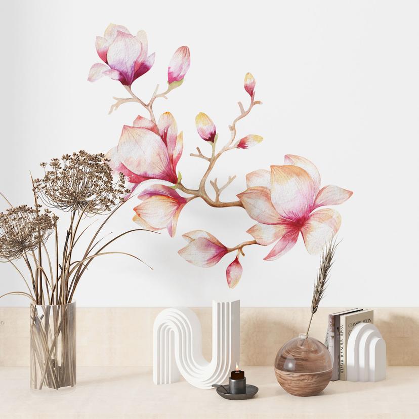 Wallsticker Kvilis - Magnolia 01