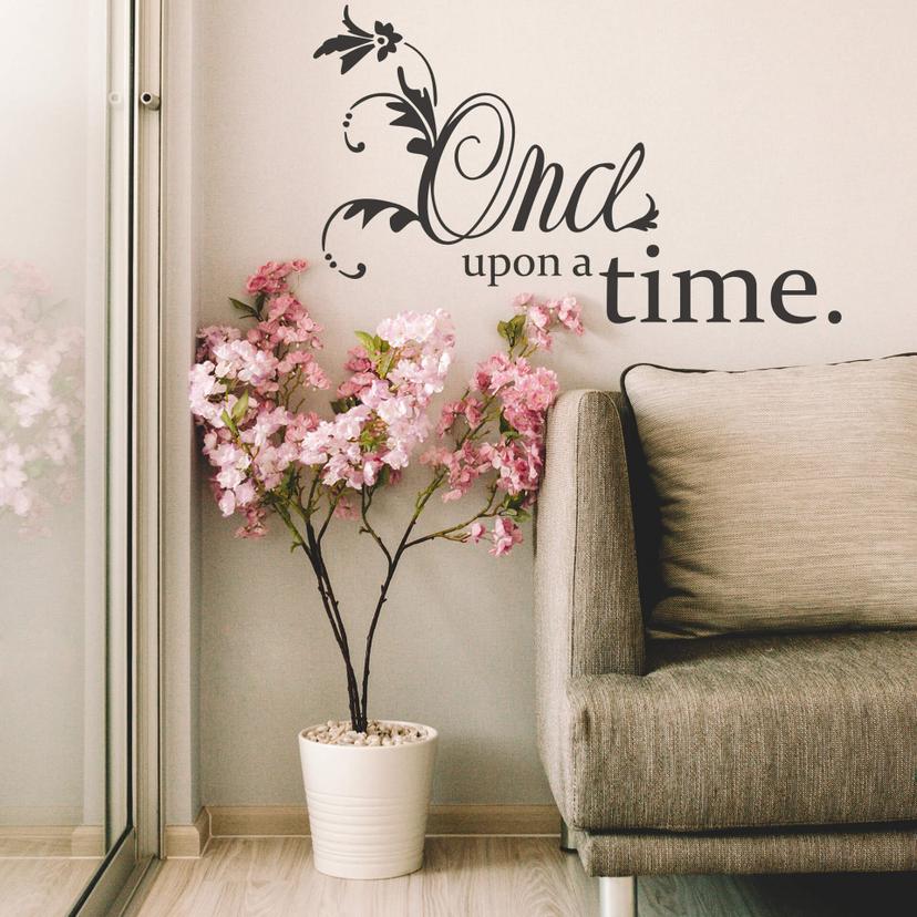 Wallsticker -  Once upon a time