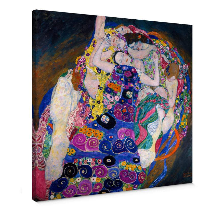 Gustav Klimt - Jomfruen - Lærredsprint
