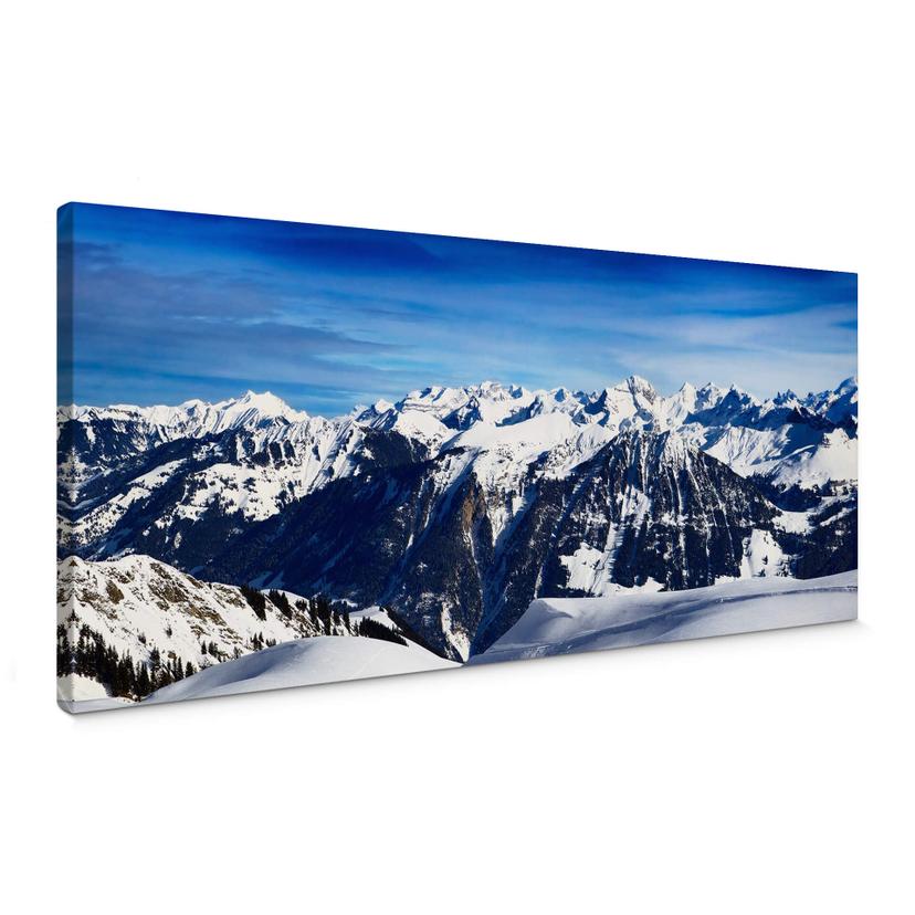 Stampa su tela Panorama alpino