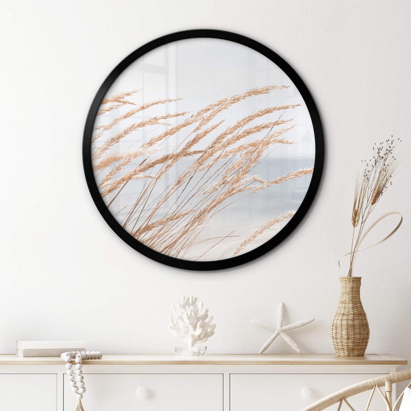 Poster Gras in de Duinen
