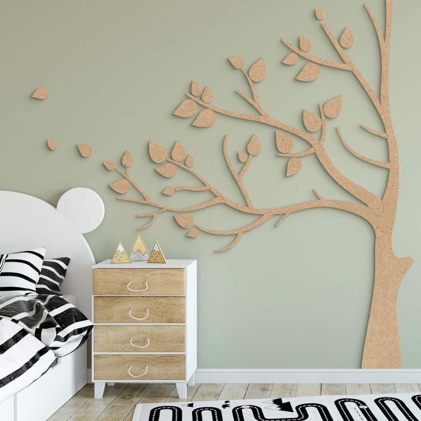 Decoración mural árbol XXL - MDF naturaleza