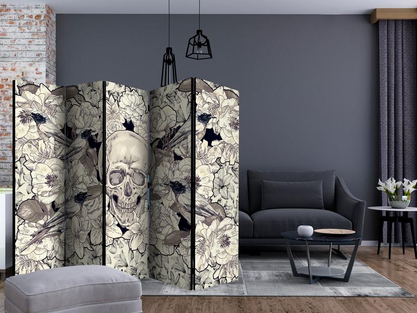Divisorio - Ispirato all'Art Nouveau , 5 pezzi - 225x172 cm